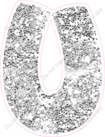 BBT 18" Individuals - Light Silver Sparkle U