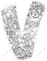 BBT 18" Individuals - Light Silver Sparkle V