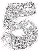 BBT 18" Individuals - Light Silver Sparkle 5