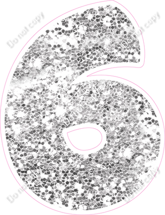 BBT 18" Individuals - Light Silver Sparkle 6