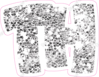 BBT 18" Individuals - Light Silver Sparkle TH