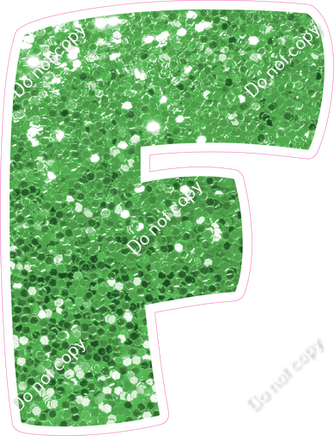 BBT 18" Individuals - Lime Green Sparkle F