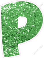 BBT 18" Individuals - Lime Green Sparkle P