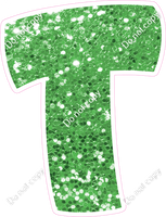 BBT 18" Individuals - Lime Green Sparkle T