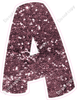 BBT 18" Individuals - Mauve Sparkle A