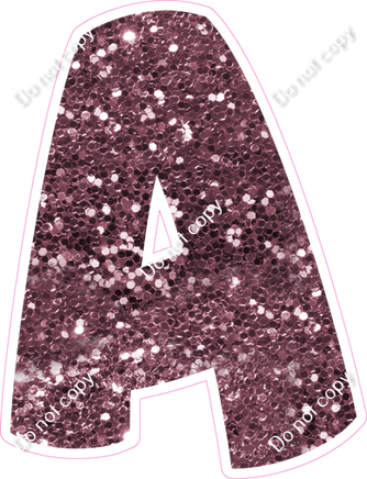 BBT 18" Individuals - Mauve Sparkle A