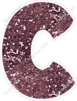 BBT 18" Individuals - Mauve Sparkle C