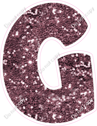 BBT 18" Individuals - Mauve Sparkle G