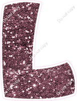 BBT 18" Individuals - Mauve Sparkle L