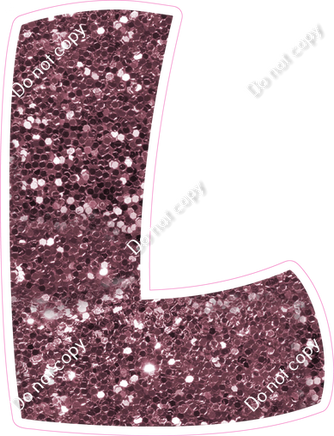 BBT 18" Individuals - Mauve Sparkle L