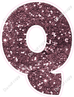 BBT 18" Individuals - Mauve Sparkle Q