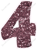 BBT 18" Individuals - Mauve Sparkle 4