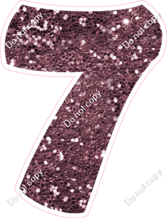 BBT 18" Individuals - Mauve Sparkle 7