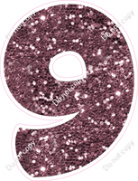 BBT 18" Individuals - Mauve Sparkle 9