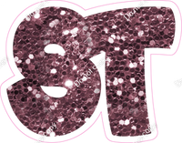 BBT 18" Individuals - Mauve Sparkle ST