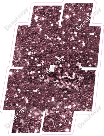 BBT 18" Individuals - Mauve Sparkle #