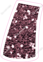 BBT 18" Individuals - Mauve Sparkle Apostrophe