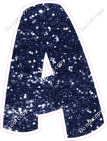 BBT 18" Individuals - Navy Blue Sparkle A