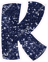 BBT 18" Individuals - Navy Blue Sparkle K
