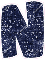 BBT 18" Individuals - Navy Blue Sparkle N