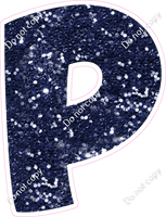 BBT 18" Individuals - Navy Blue Sparkle P