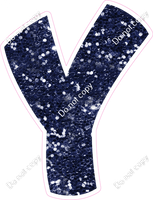 BBT 18" Individuals - Navy Blue Sparkle Y