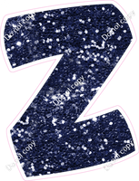 BBT 18" Individuals - Navy Blue Sparkle Z