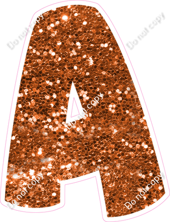 BBT 18" Individuals - Orange Sparkle A