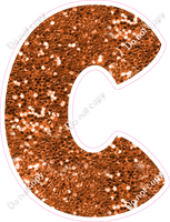 BBT 18" Individuals - Orange Sparkle C