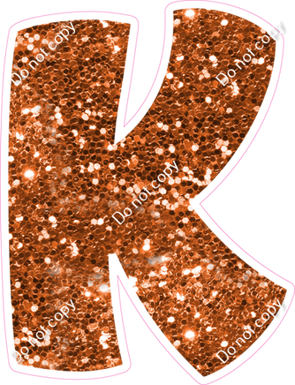 BBT 18" Individuals - Orange Sparkle K