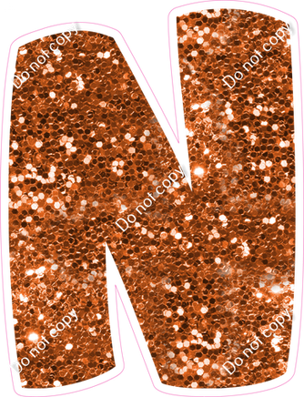 BBT 18" Individuals - Orange Sparkle N