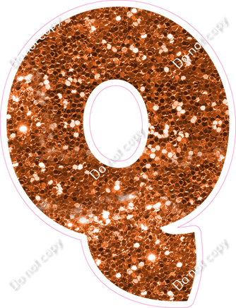 BBT 18" Individuals - Orange Sparkle Q