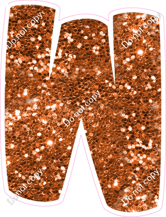 BBT 18" Individuals - Orange Sparkle W