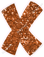 BBT 18" Individuals - Orange Sparkle X