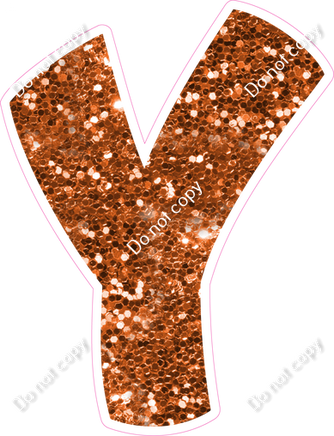 BBT 18" Individuals - Orange Sparkle Y