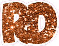 BBT 18" Individuals - Orange Sparkle RD