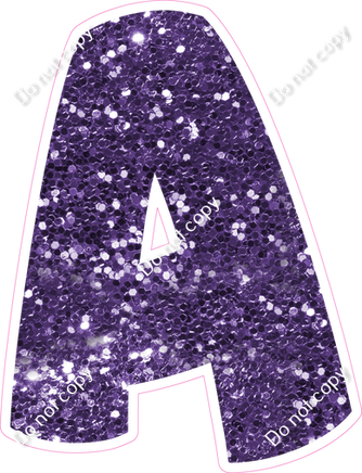 BBT 18" Individuals - Purple Sparkle A