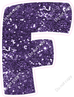 BBT 18" Individuals - Purple Sparkle F