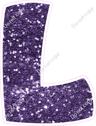 BBT 18" Individuals - Purple Sparkle L