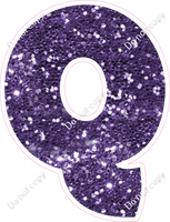 BBT 18" Individuals - Purple Sparkle Q