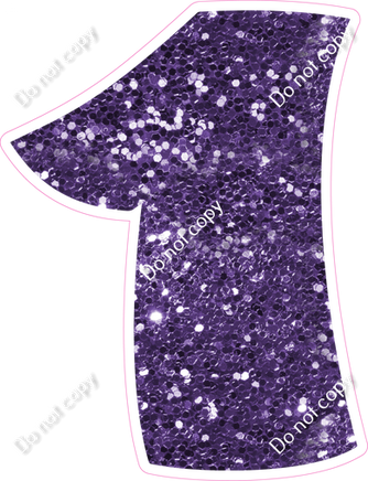 BBT 18" Individuals - Purple Sparkle 1