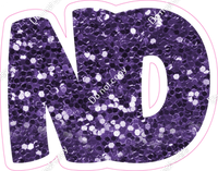 BBT 18" Individuals - Purple Sparkle ND