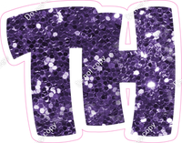 BBT 18" Individuals - Purple Sparkle TH
