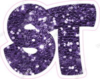 BBT 18" Individuals - Purple Sparkle ST