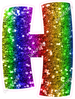 BBT 18" Individuals - Rainbow Sparkle H