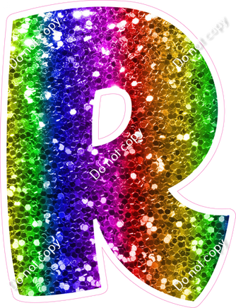 BBT 18" Individuals - Rainbow Sparkle R