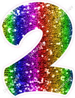 BBT 18" Individuals - Rainbow Sparkle 2