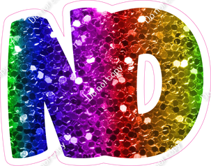 BBT 18" Individuals - Rainbow Sparkle ND