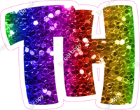 BBT 18" Individuals - Rainbow Sparkle TH