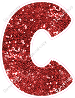 BBT 18" Individuals - Red Sparkle C